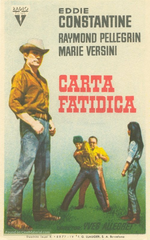 Chien de pique - Spanish Movie Poster