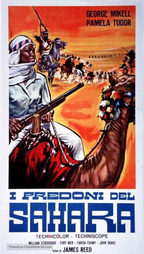 I predoni del Sahara - Italian Movie Poster