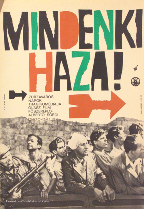 Tutti a casa - Hungarian Movie Poster