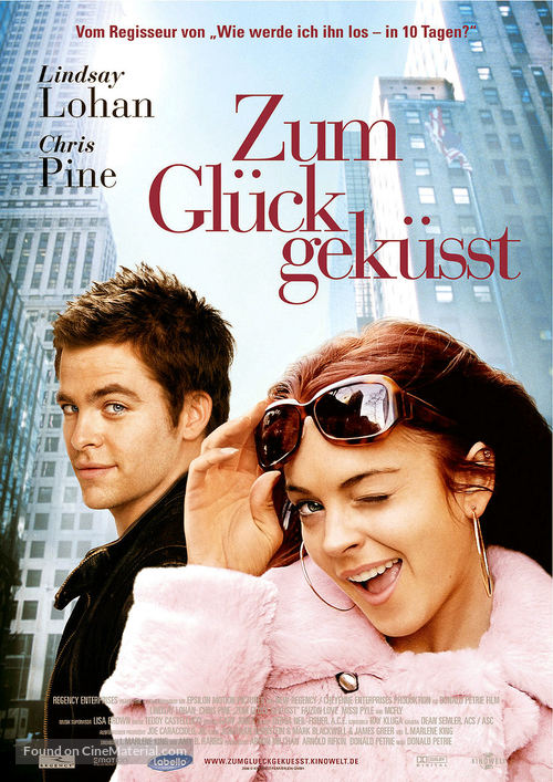 Just My Luck - German Movie Poster
