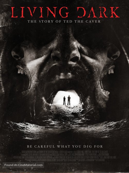 Living Dark: The Story of Ted the Caver - British Movie Poster