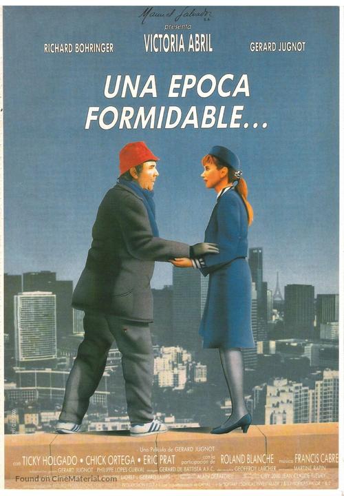 Une &eacute;poque formidable... - Spanish Movie Poster