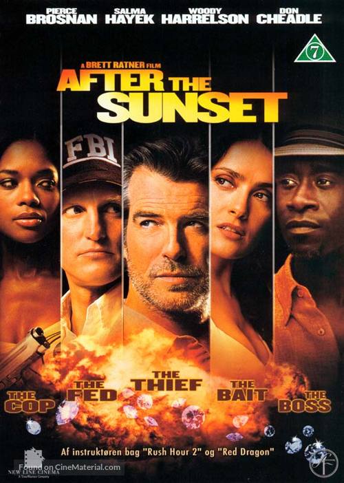 After the Sunset - Danish DVD movie cover