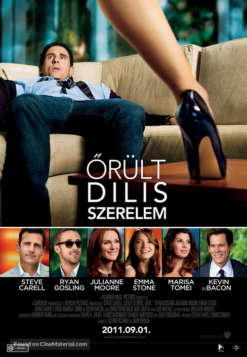 Crazy, Stupid, Love. - Hungarian Movie Poster