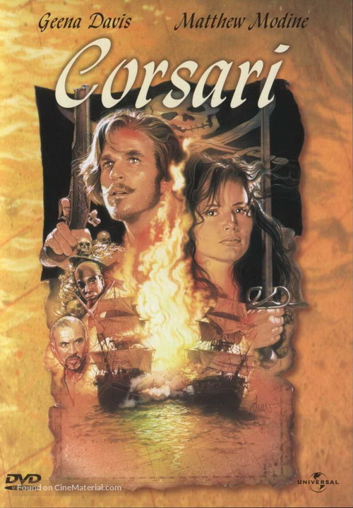 Cutthroat Island - Italian Movie Cover
