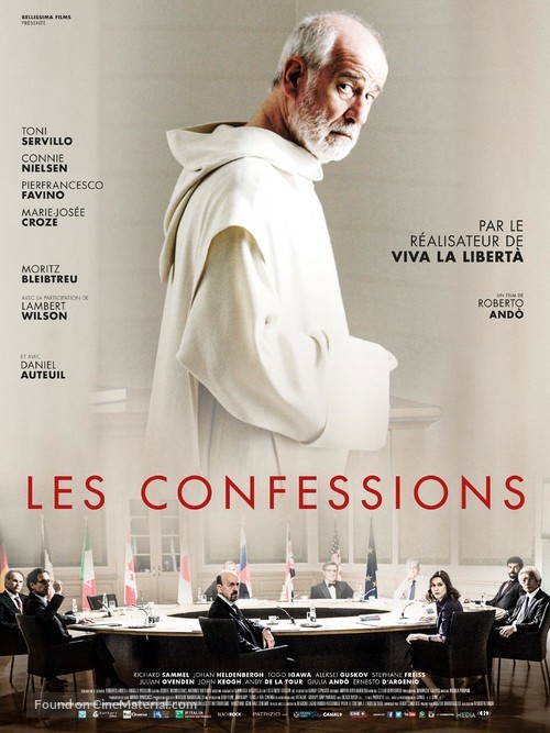 Le confessioni - French Movie Poster