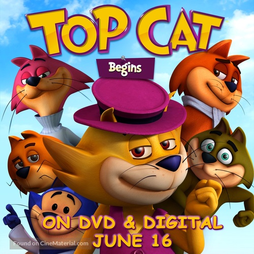 Top Cat Begins - Video release movie poster