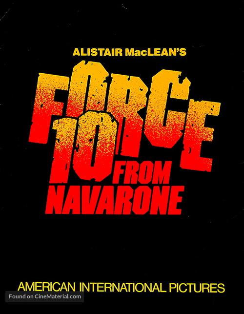 Force 10 From Navarone - poster