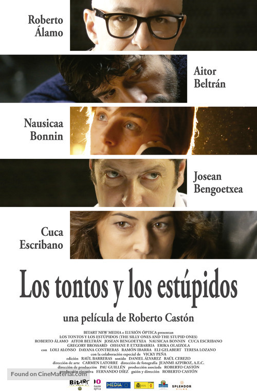 Los tontos y los est&uacute;pidos - Spanish Movie Poster