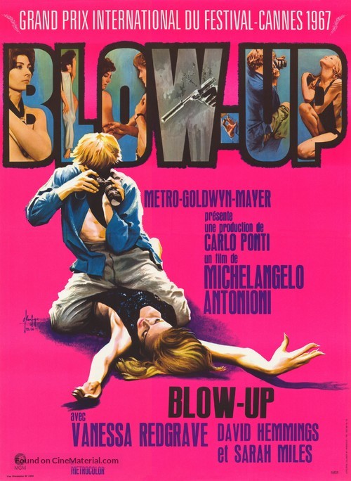 Blowup - French Movie Poster