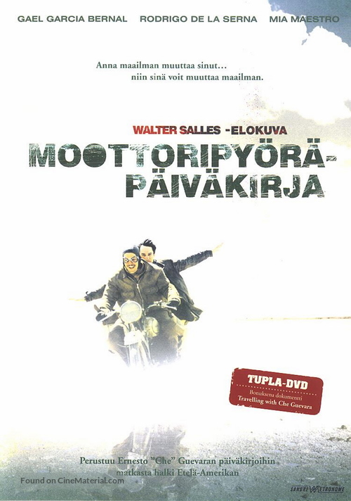 Diarios de motocicleta - Finnish Movie Poster