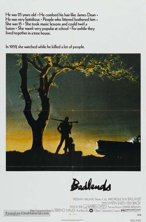 Badlands - Movie Poster