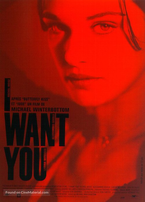 I Want You - French poster