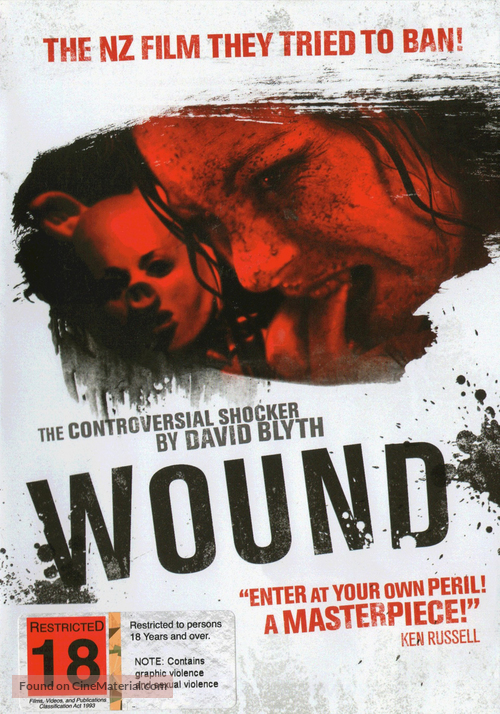 Wound - New Zealand DVD movie cover