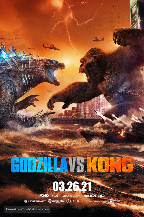 Godzilla vs. Kong - International Movie Poster