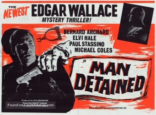 Man Detained - British Movie Poster
