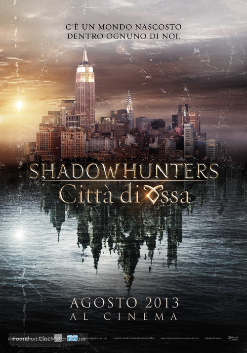 The Mortal Instruments: City of Bones - Italian Movie Poster