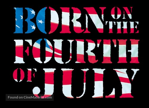 Born on the Fourth of July - Logo