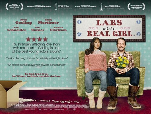Lars and the Real Girl - British Movie Poster