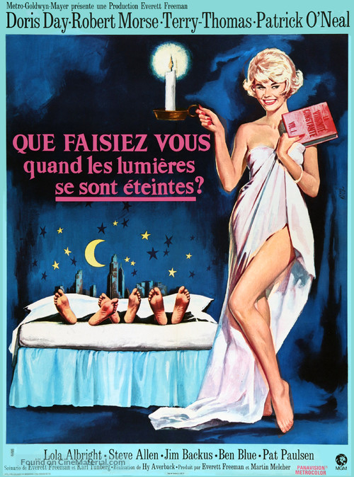 Where Were You When the Lights Went Out? - French Movie Poster