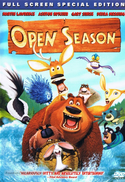 Open Season - DVD movie cover