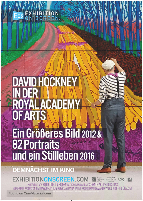 Exhibition on Screen: David Hockney at the Royal Academy of Arts - German Movie Poster