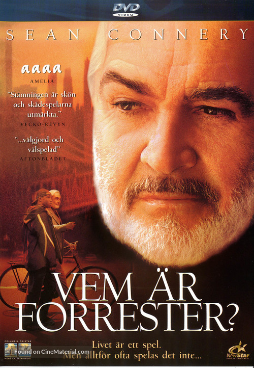 Finding Forrester - Swedish Movie Cover