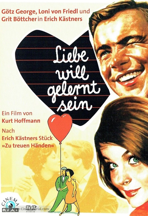 Liebe will gelernt sein - German DVD movie cover