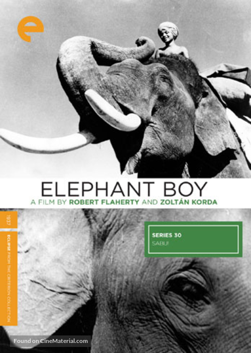 Elephant Boy - DVD movie cover