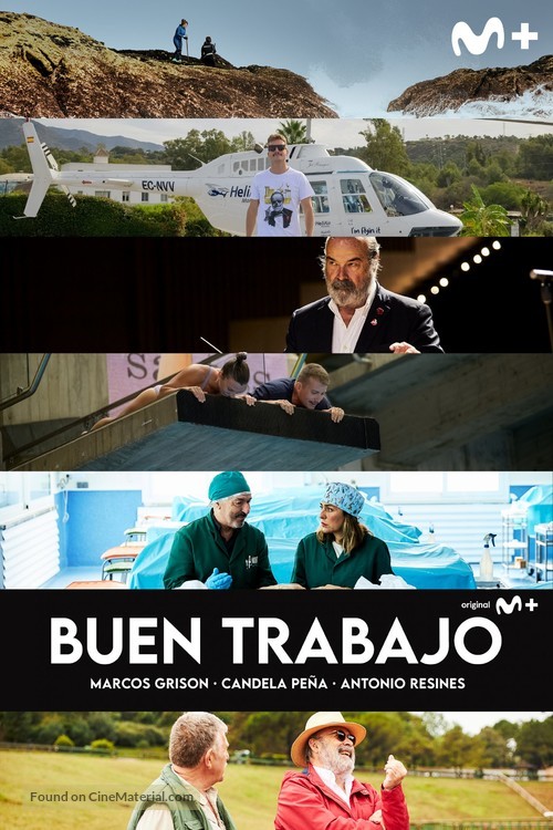 &quot;Buen trabajo&quot; - Spanish Movie Poster