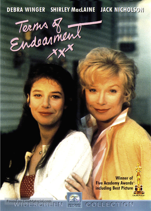 Terms of Endearment - DVD movie cover