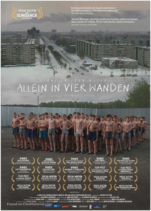 Allein in vier W&auml;nden - German Movie Poster