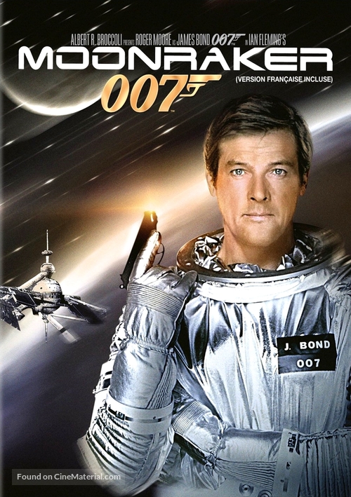 Moonraker - Canadian DVD movie cover
