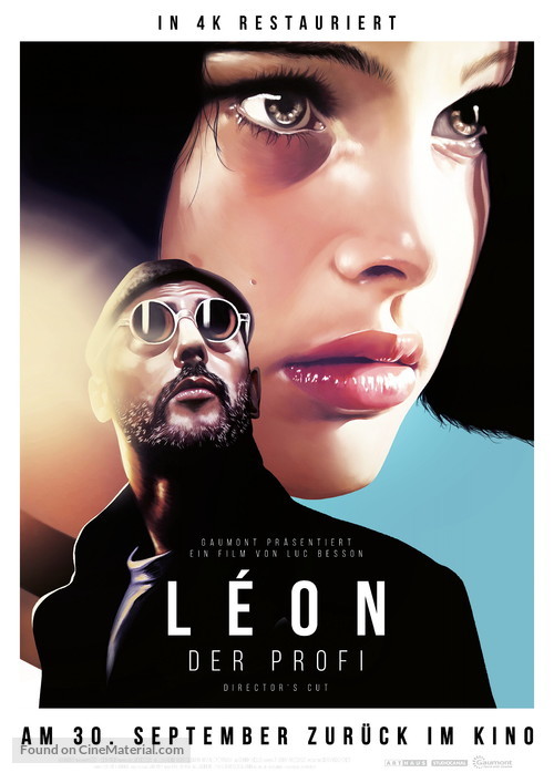 L&eacute;on: The Professional - German Re-release movie poster