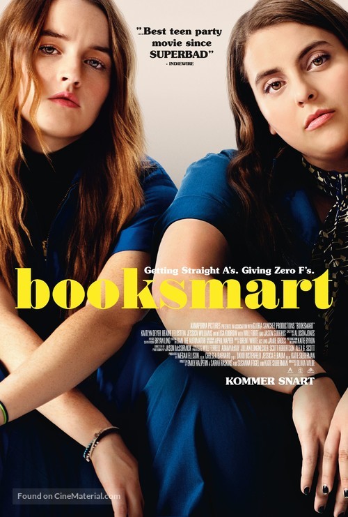 Booksmart - Danish Movie Poster