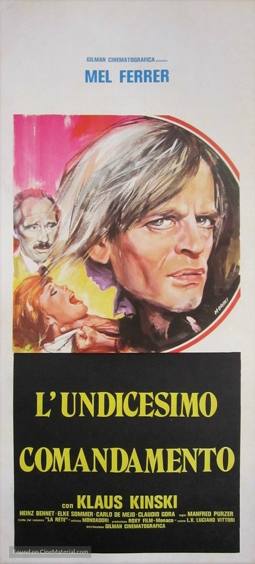 Das Netz - Italian Movie Poster