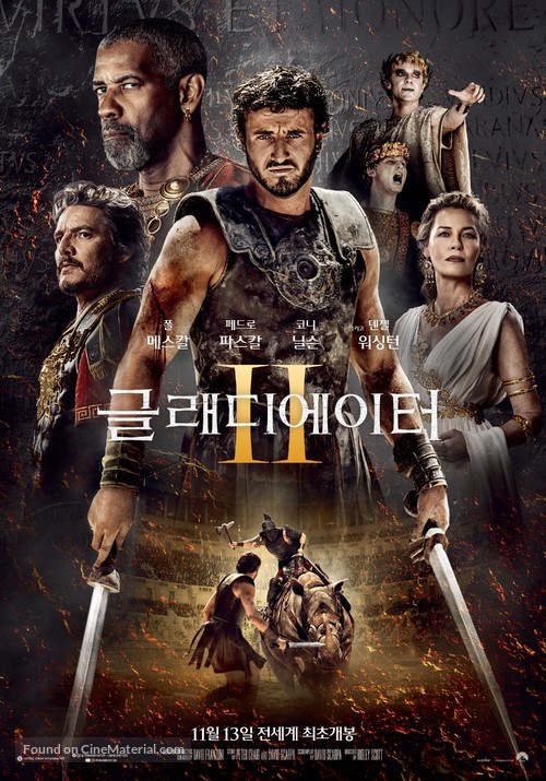 Gladiator II - South Korean Movie Poster