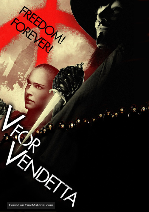 V for Vendetta - DVD movie cover