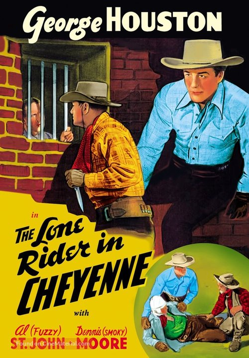 The Lone Rider in Cheyenne - DVD movie cover