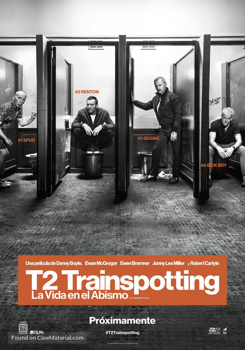 T2: Trainspotting - Argentinian Movie Poster