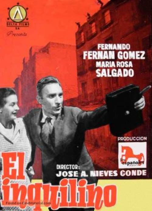Inquilino, El - Spanish Movie Cover