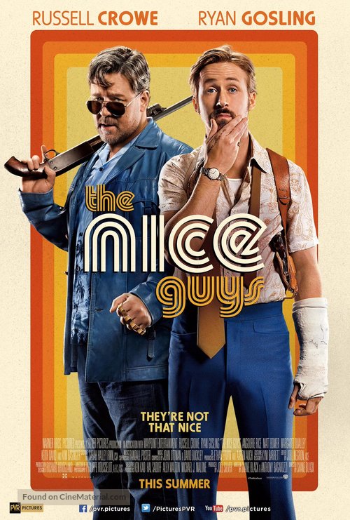 The Nice Guys - Indian Movie Poster