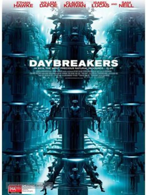 Daybreakers - Australian Movie Poster