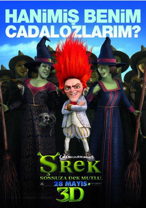 Shrek Forever After - Turkish Movie Poster