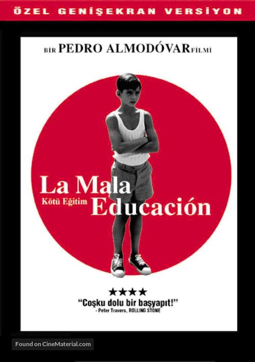 La mala educaci&oacute;n - Turkish DVD movie cover
