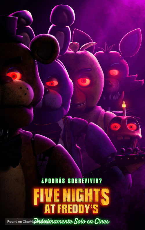 Five Nights at Freddy&#039;s - Spanish Movie Poster