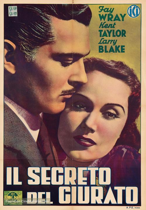 The Jury&#039;s Secret - Italian Movie Poster