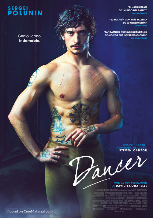 Dancer - Spanish Movie Poster
