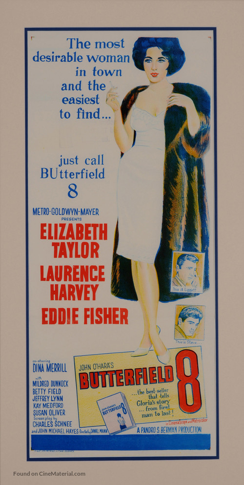 Butterfield 8 - Movie Poster