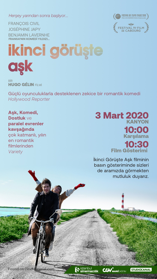 Mon inconnue - Turkish Movie Poster